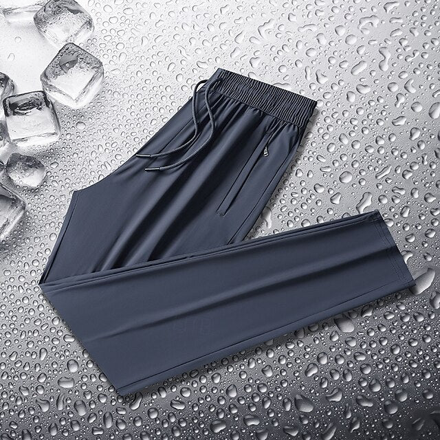 Men's Athletic Casual Pocket Pants Trousers