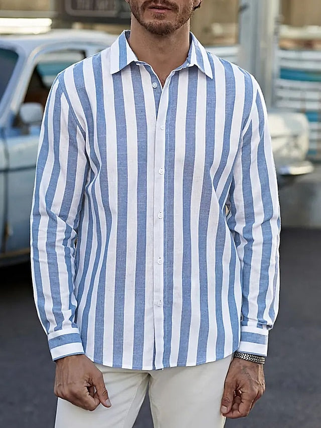 Up Shirt Men's Summer Button Casual