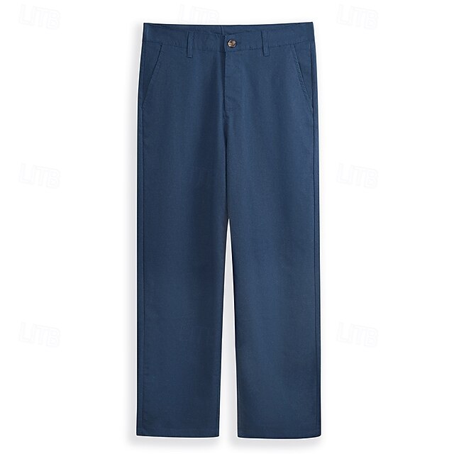 Dress Pants Beach Linen Trousers Men's Summer Pants Pants