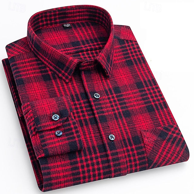 Summer Button Shirt Men's Up Beach Casual