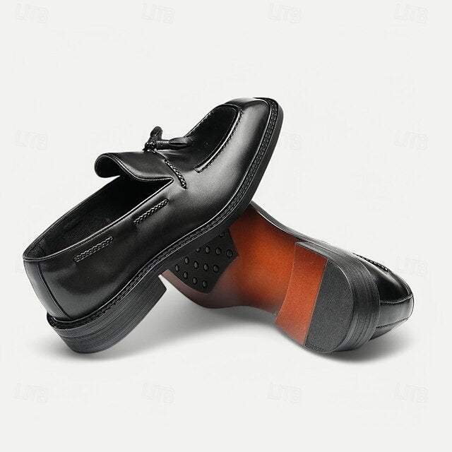Men's Loafers - Handmade Premium Brown Genuine Leather