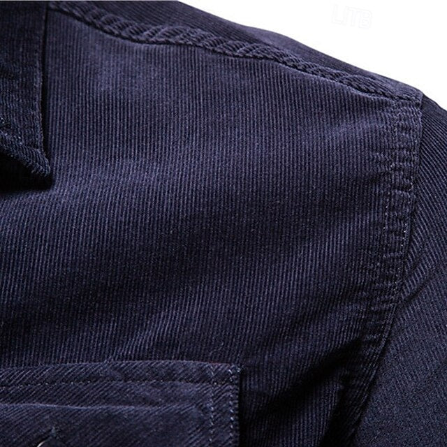 Men's Shirt Summer Button Casual Up Beach