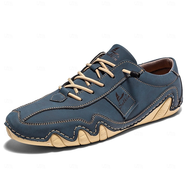 with Men's Green Leather Unique Sneakers Casual Faux
