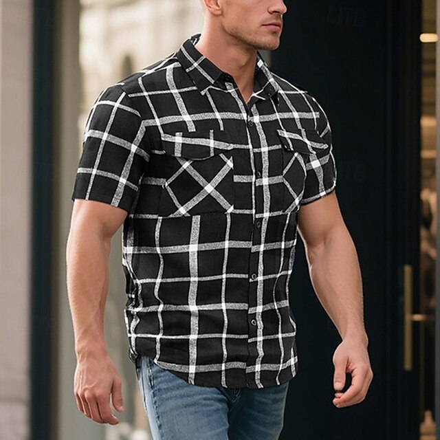 Men's Button Beach Up Summer Casual Shirt