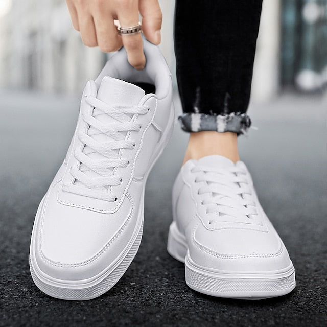 Shoes White Daily Walking Casual Retro Sneakers Men's