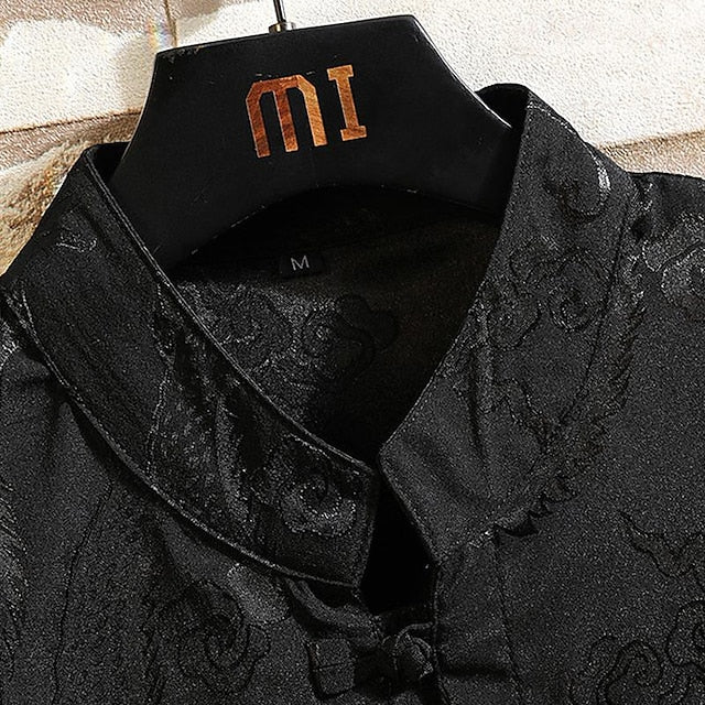 Chinese Shirt Mandarin Collar Men's