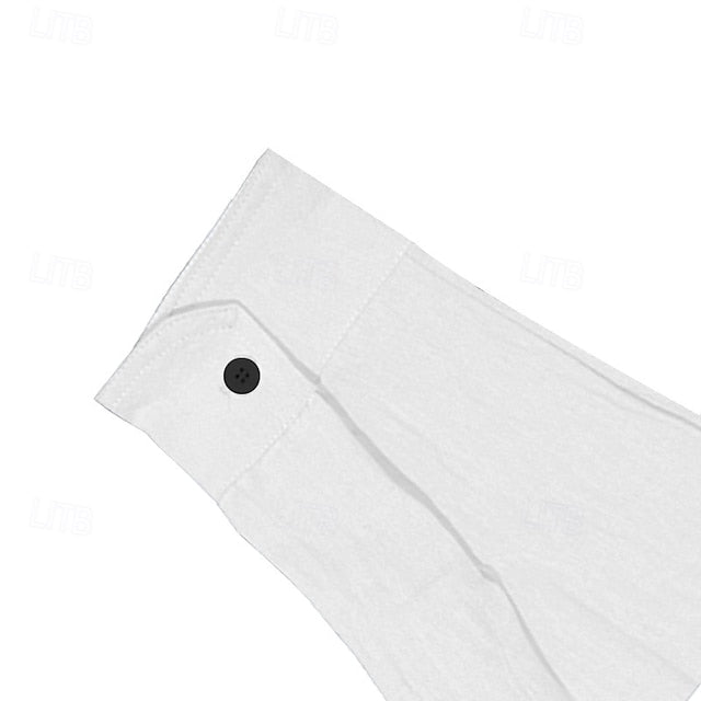Beach Casual Up Summer Men's Shirt Button
