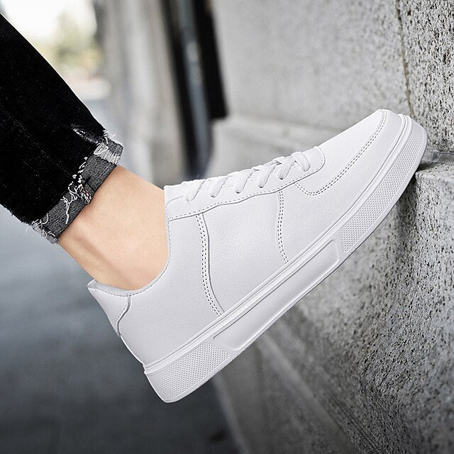 Shoes White Daily Walking Casual Retro Sneakers Men's