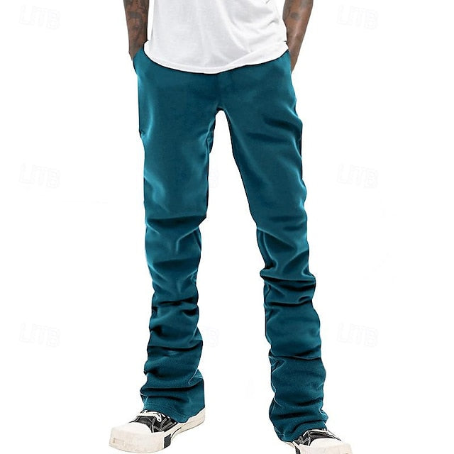 Pants Sweatpants Casual Elastic Drawstring Men's Trousers