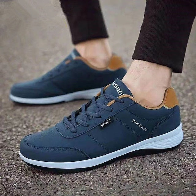 Lightweight Sneakers Men's Navy Blue | Casual Sports