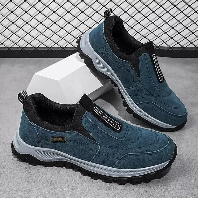 Walking Men's Sneakers Vintage Casual Outdoor Fleece lined