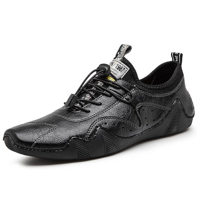 Faux Men's – Lightweight Sneakers Casual Leather
