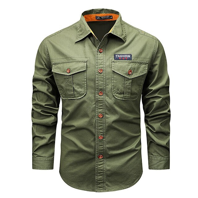 Beach Shirt Casual Summer Plaid Men's