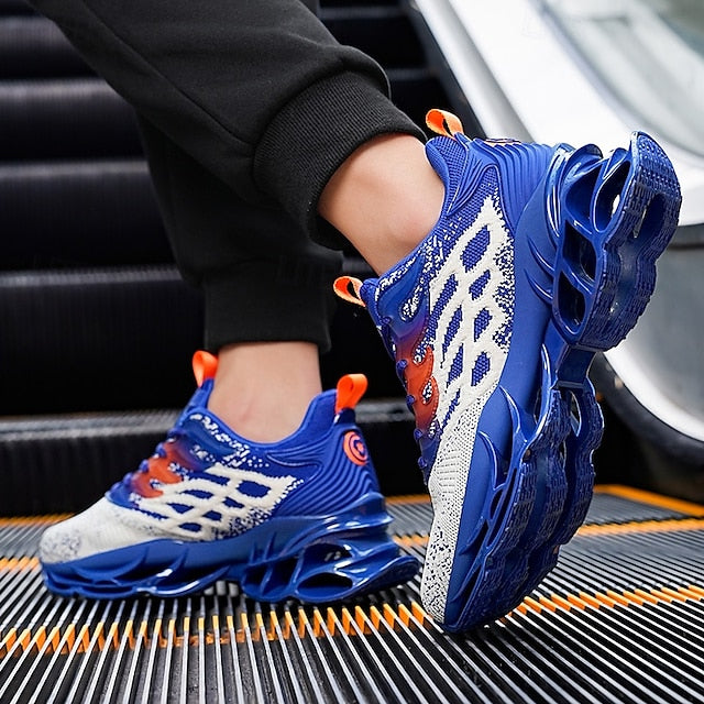 Sneakers with Men's Blue Athletic Sole Hollow Unique