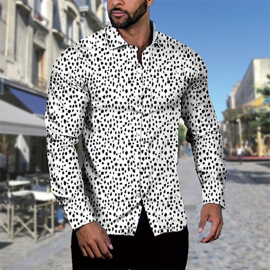 Men's Up Beach Shirt Summer Button Casual