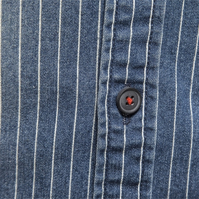 Men's Summer Knit Casual Shirt Waffle