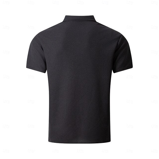Button Beach Summer Shirt Up Casual Men's