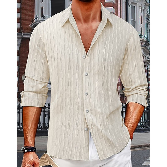 Summer Up Beach Men's Button Casual Shirt