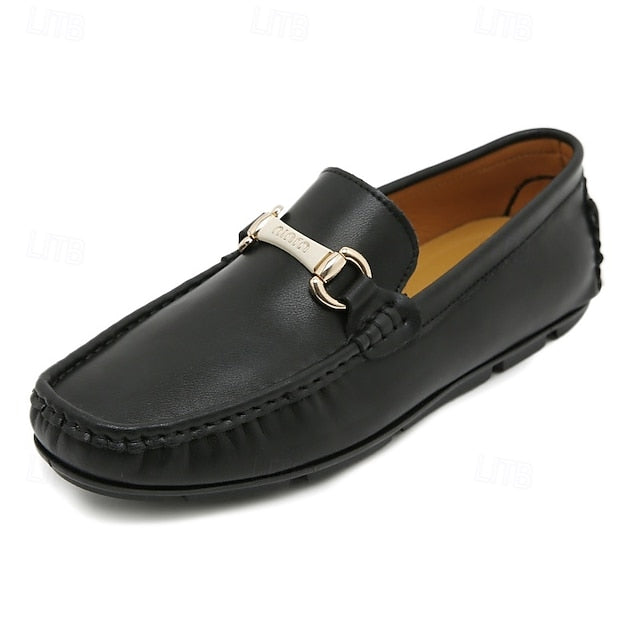 with Moccasins Men's Yellow Buckle Metal