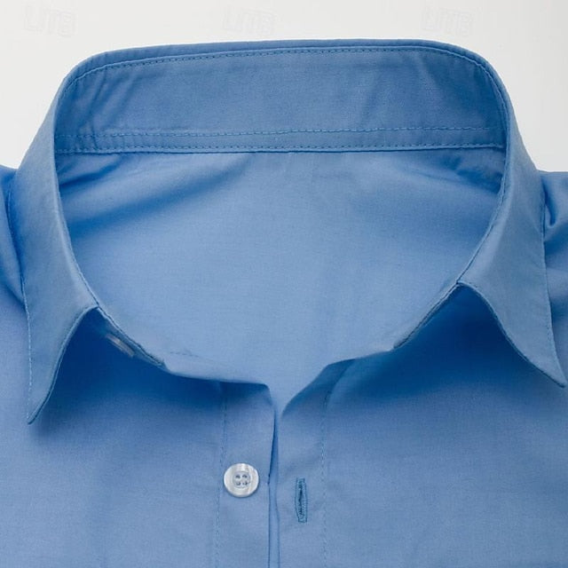 Beach Summer Casual Men's Shirt Button Up Wear