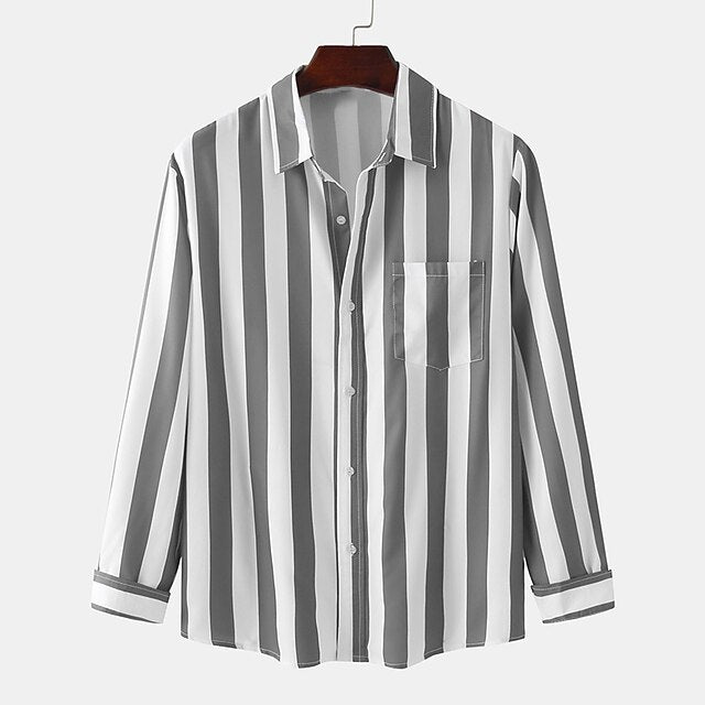 Light Men's Dark Long Denim Gray Shirt Blue Grey