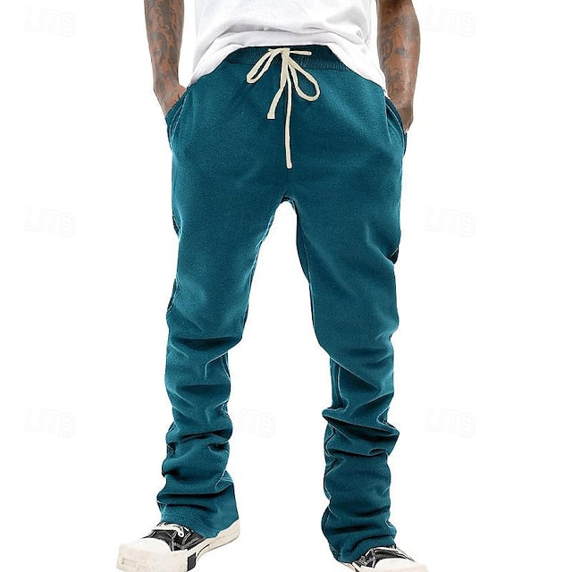 Pants Sweatpants Casual Elastic Drawstring Men's Trousers