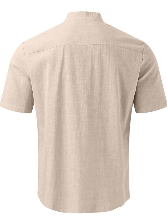 Shirt Collar Men's Mandarin Chinese