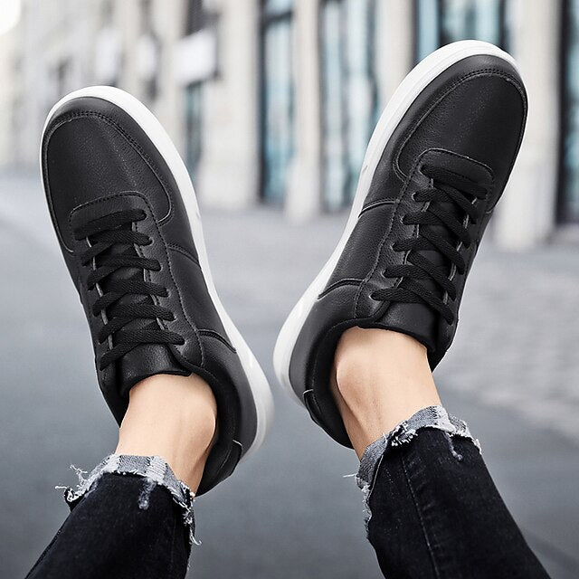 Shoes White Daily Walking Casual Retro Sneakers Men's