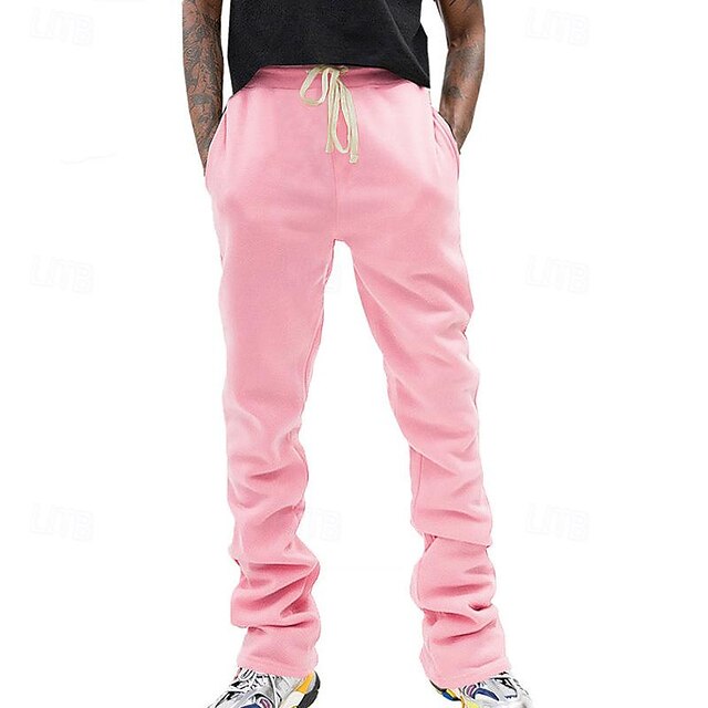 Pants Sweatpants Casual Elastic Drawstring Men's Trousers
