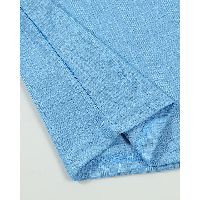 Men's Up Shirt Summer Beach Casual Button