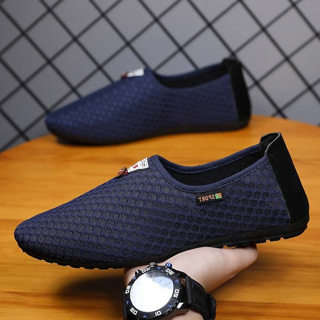 Breathable Mesh Casual Men's – Shoes Slip-On Lightweight