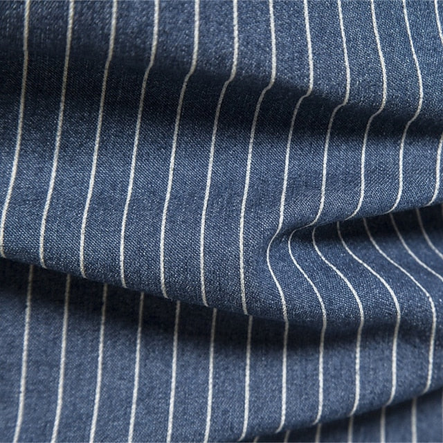 Men's Summer Knit Casual Shirt Waffle