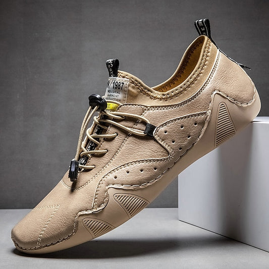 Faux Men's – Lightweight Sneakers Casual Leather