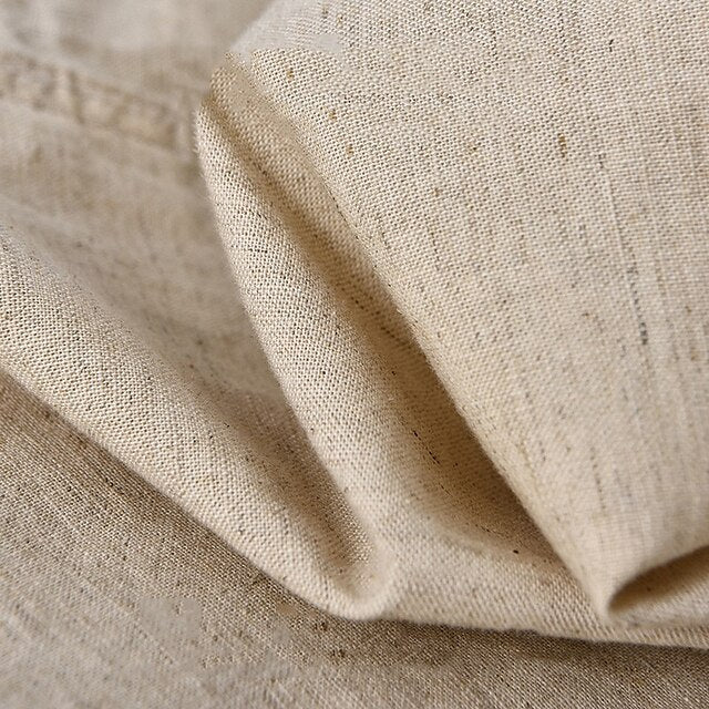 Shirt Button Up Men's Linen Casual Cotton