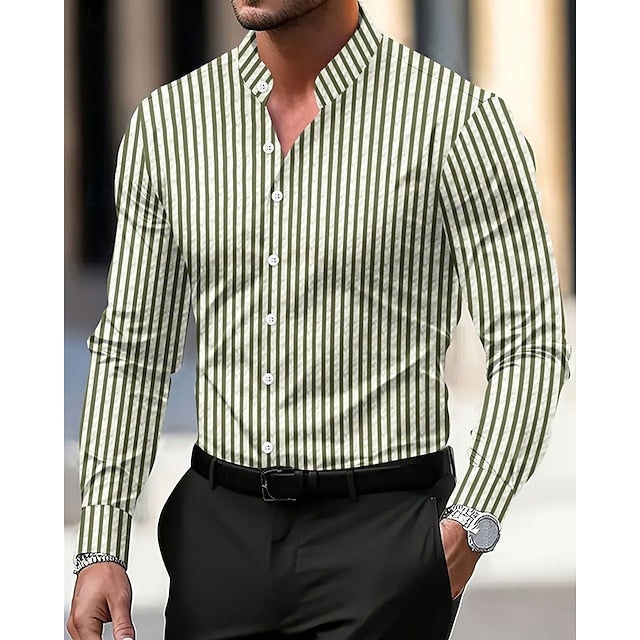 Men's Shirt Casual Button Beach Up Summer