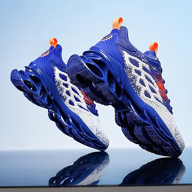 Sneakers with Men's Blue Athletic Sole Hollow Unique