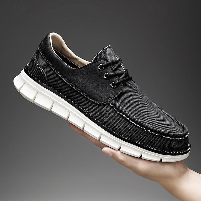 Mesh with Design Slip-On Breathable Fashionable Shoes Men's