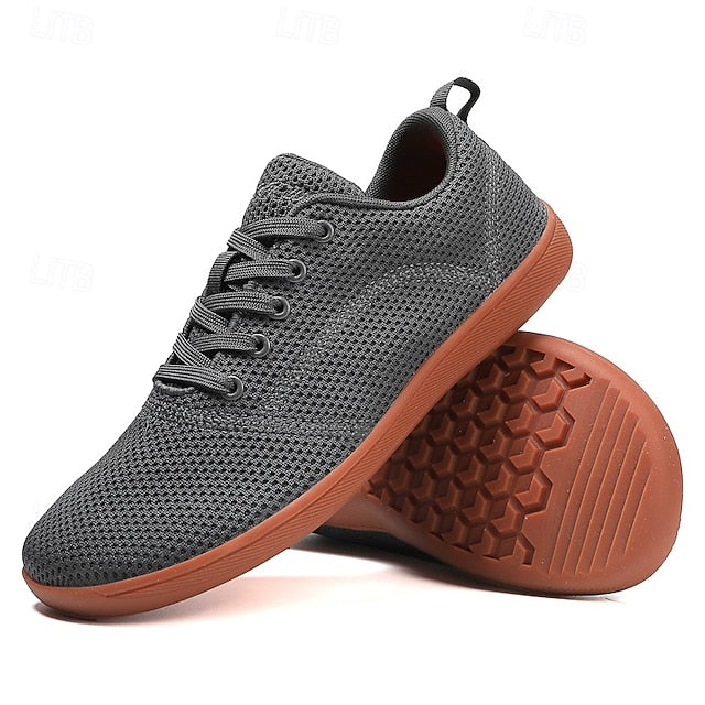 Sneakers Orange Bright Sole Men's – with Knit White