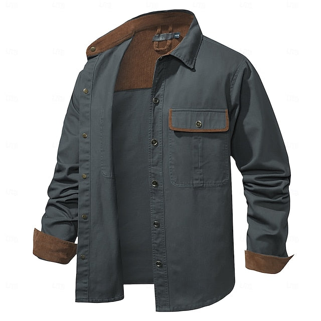 Cargo Men's Summer Up Button Shirt Casual