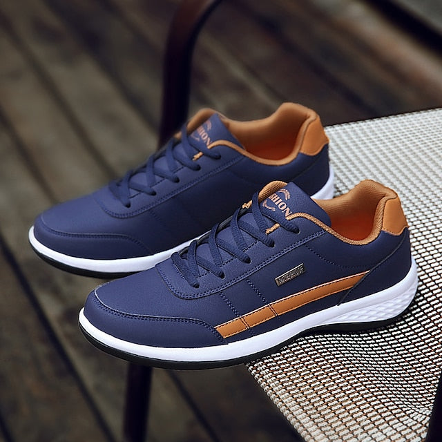 Athletic Lightweight Sneakers Blue Navy Men's – Running