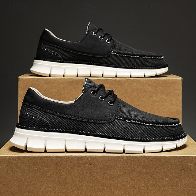 Mesh with Design Slip-On Breathable Fashionable Shoes Men's