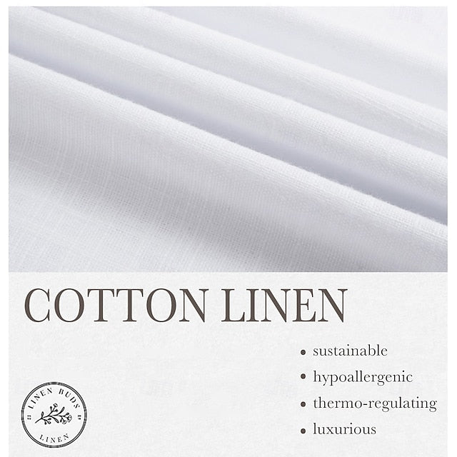 Beach Linen Solid Shirt OUKU Summer Men's