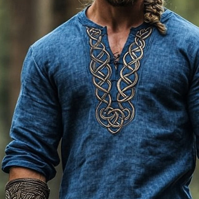 Shirt Half T Henley Sleeve Short Men's Tee