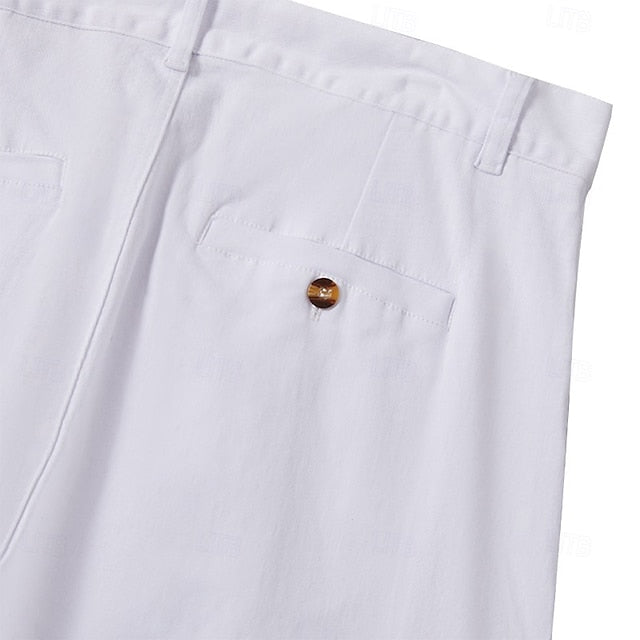 Casual Men's Cargo Chinos Pants Trousers Summer