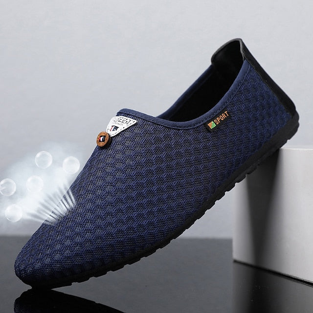 Breathable Mesh Casual Men's – Shoes Slip-On Lightweight