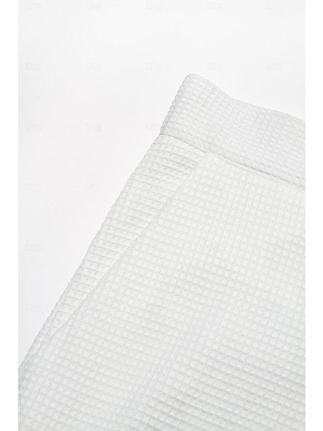 Slacks Pants Trousers Pants Dress Pants Men's Suit Waffle