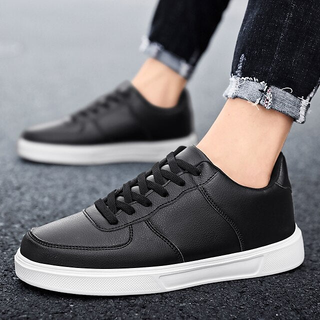 Shoes White Daily Walking Casual Retro Sneakers Men's