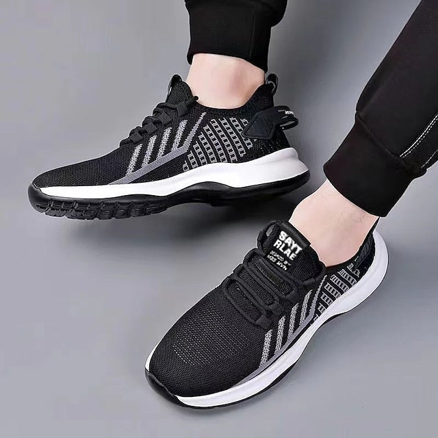Sneakers Shoes Flyknit Men's Casual Look Sporty