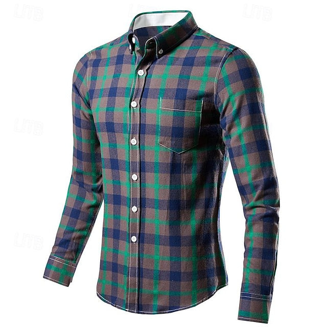 Shirt Up Summer Casual Beach Button Men's