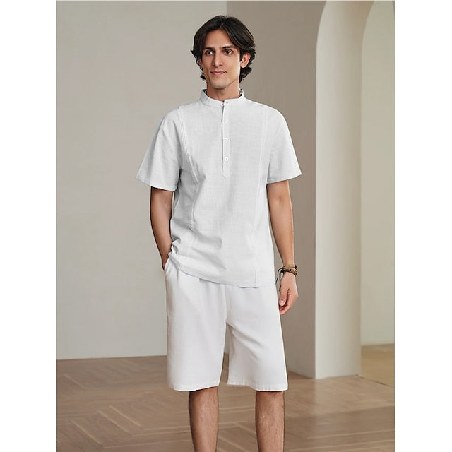 Guayabera Men's Popover Linen Shirt 10%